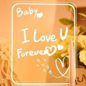 Writable erasable light